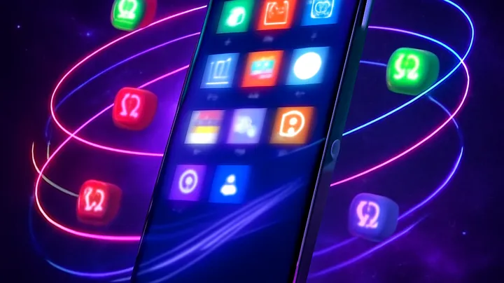 JLWAFA COM Sleek smartphone floating in space