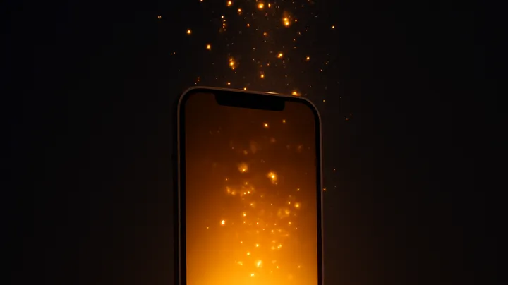 JLWAFA COM Modern phone with glowing screen